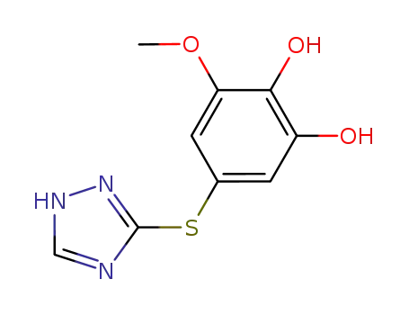 5-(1H-1,2,4-triazol-3-ylthio)-3-methoxybenzen-1,2-diol