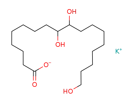 threo-9,10,18-trihydroxyoctadecanoic acid, potassium salt