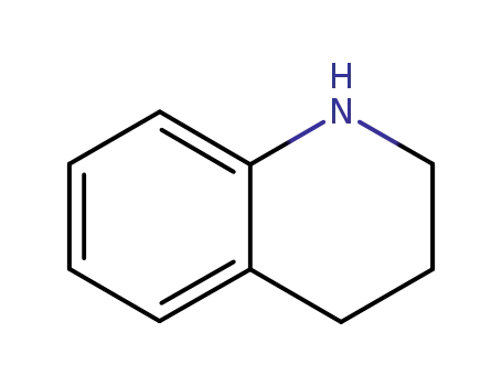 Molecular Structure of 635-46-1 (1,2,3,4-Tetrahydroquinoline)