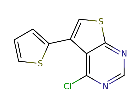 4-Chloro-5-(thien-2-yl)thieno[2,3-d]pyrimidine