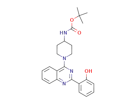 tert-butyl 1-(2-(2-hydroxyphenyl)quinazolin-4-yl)piperidin-4-ylcarbamate