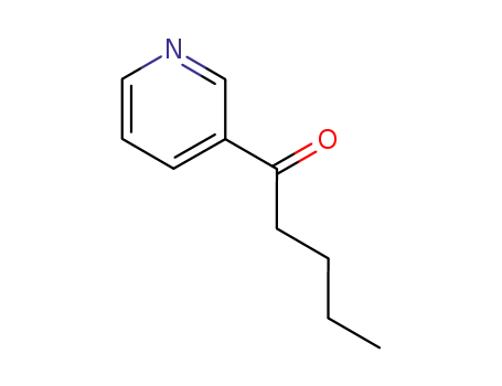 Molecular Structure of 1701-72-0 (1-(3-PYRIDINYL)-1-PENTANONE)