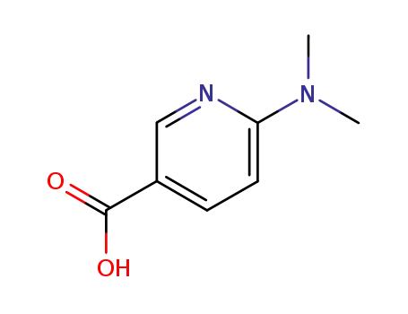 Molecular Structure of 82846-28-4 (6-(DIMETHYLAMINO)NICOTINIC ACID)