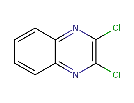 Molecular Structure of 2213-63-0 (2,3-Dichloroquinoxaline)