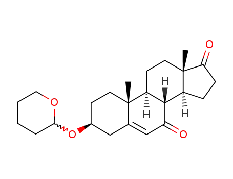 3β-(2-tetrahydropyranyloxy)-androst-5-ene-7,17-dione
