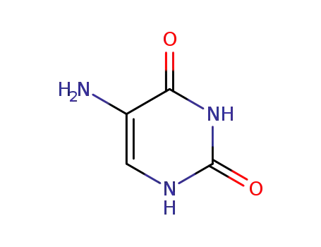 Molecular Structure of 932-52-5 (5-Aminouracil)