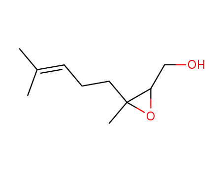 Molecular Structure of 50727-94-1 (2,3-epoxy-3,7-dimethyloct-6-enol)