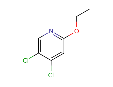 Molecular Structure of 857991-71-0 (4,5-Dichloro-2-ethoxypyridine)