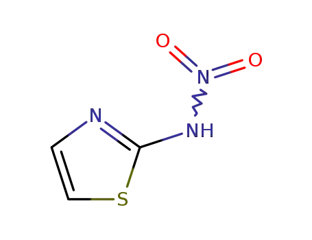 Molecular Structure of 59024-01-0 (2-Thiazolamine, N-nitro-)