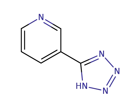 Molecular Structure of 3250-74-6 (3-(2H-TETRAZOL-5-YL)-PYRIDINE)