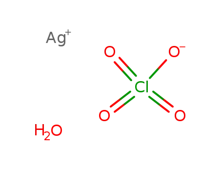 Perchloric acid,silver(1+) salt, monohydrate (8CI,9CI)