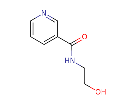 3-Pyridinecarboxamide,N-(2-hydroxyethyl)-