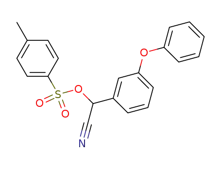 alpha-cyano-3-phenoxybenzyl p-toluene sulphonate