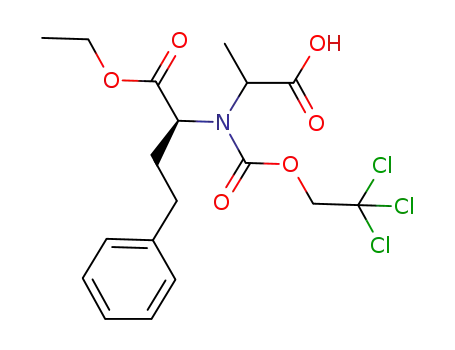 N-[(1S)-1-Ethoxycarbonyl-3-Phenylpropyl]-N-(2,2,2-Trichloroethoxycarbonyl)-1-Alanine