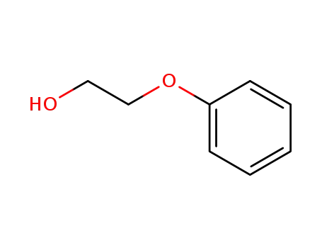 Molecular Structure of 122-99-6 (2-Phenoxyethanol)