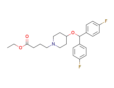 ethyl 4-[4-[bis(4-fluorophenyl)-methoxy]-1-piperidyl]butanoate