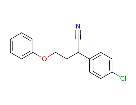 2-(4-chlorophenyl)-4-phenoxybutanenitrile
