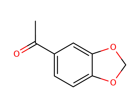 Molecular Structure of 3162-29-6 (3,4-Methylenedioxyacetophenone)