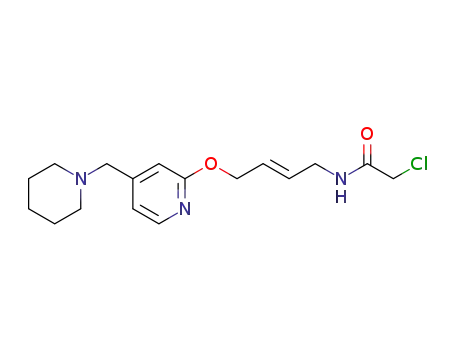 N-[4-(4-piperidinomethyl-pyridin-2-yloxy)-cis-2-butenyl]-2-chloroacetamide