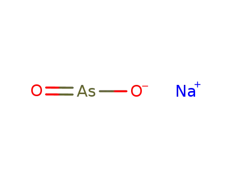Molecular Structure of 7784-46-5 (Sodium m-arsenite)