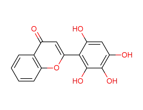 Molecular Structure of 671791-94-9 (4H-1-Benzopyran-4-one, 2-(2,3,4,6-tetrahydroxyphenyl)-)