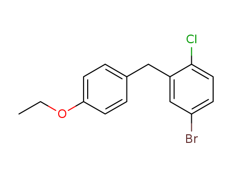 461432-23-5,5-bromo-2-chloro-4’-ethoxydiphenylmethane,4-bromo-1-chloro-2-[(4-ethoxyphenyl)methyl]benzene;4-Bromo-1-chloro-2-(4-ethoxybenzyl)benzene;