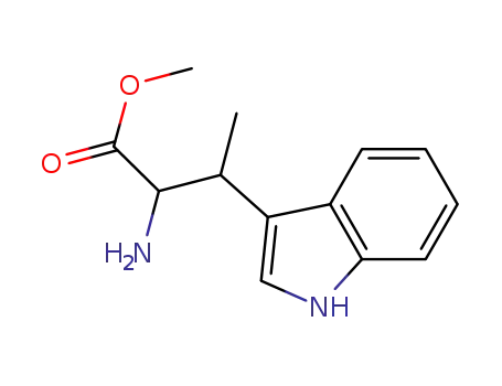 methyl (2RS,3SR)-2-amino-3-(1H-indol-3-yl)butanoate