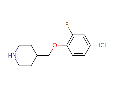 4-(2-fluorophenoxymethyl)piperidine hydrochloride