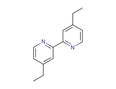 Molecular Structure of 3052-28-6 (2,2'-BIPYRIDINE, 4,4'-DIETHYL-)
