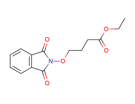 Molecular Structure of 27091-83-4 (Butanoic acid, 4-[(1,3-dihydro-1,3-dioxo-2H-isoindol-2-yl)oxy]-, ethyl
ester)