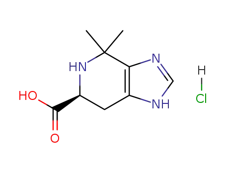 (S)-4,4-dimethyl-4,5,6,7-tetrahydroimidazo[4,5-c]pyridinyl-6-carboxylic acid hydrochloride