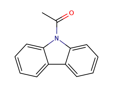 Molecular Structure of 574-39-0 (9-ACETYLCARBAZOLE  97)
