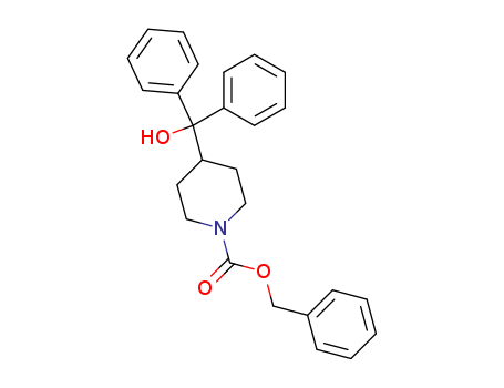 4-(HYDROXY-DIPHENYL-METHYL)-PIPERIDINE-1-CARBOXYLIC ACID BENZYL ESTER