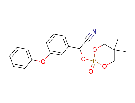2-oxo-2-(3-phenoxy-α-cyano-benzyloxy)-5,5-dimethyl-1,3,2-dioxa-phosphorinane