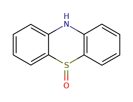 Molecular Structure of 1207-71-2 (PHENOTHIAZINE-5-OXIDE)