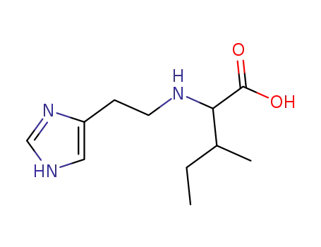 [2-[(1H-imidazol-4-yl)ethyl]amino]-3-methylpentanoic acid