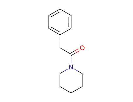 Molecular Structure of 3626-62-8 (2-Phenyl-1-(1-piperidinyl)ethanone)