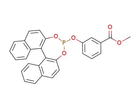 (-)-(3,5-dioxa-4-phosphacyclohepta[2,1-a;3,4-a']dinaphthalen-4-yl)-3-oxybenzoic acid methyl ester