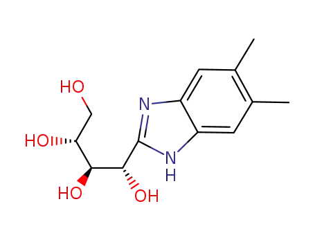 (1'S,2'R,3'R)-5,6-dimethyl-2-[1',2',3',4'-tetrahydroxybutyl]-1H-benzimidazole