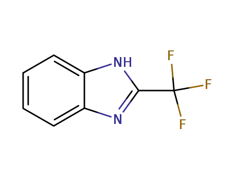 Molecular Structure of 312-73-2 (2-(Trifluoromethyl)benzimidazole)