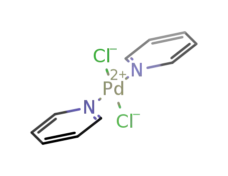 trans dichlorobispyridine palladium (II)