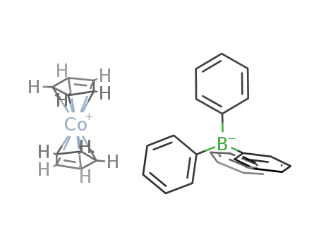 [(cyclopentadienyl)2Co][tetraphenylborate]
