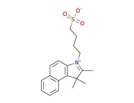1,1,2-Trimethyl-3-(4-sulphonatobutyl)-1H-benz(e)indolium