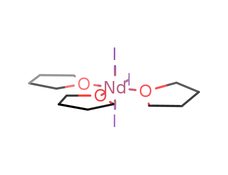 Molecular Structure of 113316-94-2 (Neodymium, triiodotris(tetrahydrofuran)-)