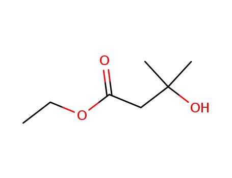 Molecular Structure of 18267-36-2 (ethyl 3-hydroxy-3-methylbutyrate)