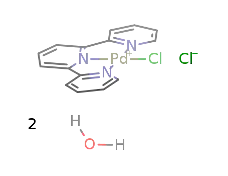 [(2,2':6',2''-terpyridine)chloropalladium(II)]chloride dihydrate