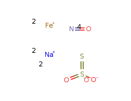 Na2[Fe2(μ2-S2O3)2(NO)4]