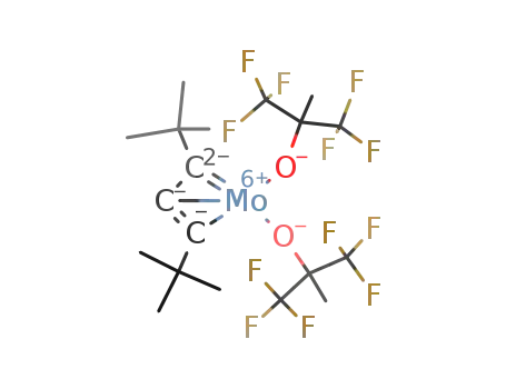 Mo[C3(C(CH3)3)2][OC(CH3)(CF3)2]2