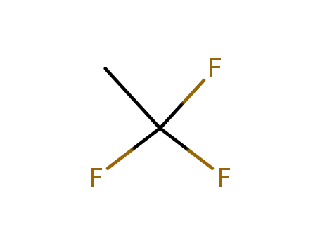 Molecular Structure of 420-46-2 (11,1,1-Trifluoroethane)