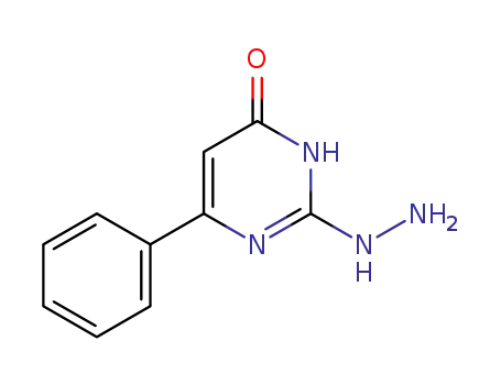 2-hydrazineyl-6-phenylpyrimidin-4(3H)-one